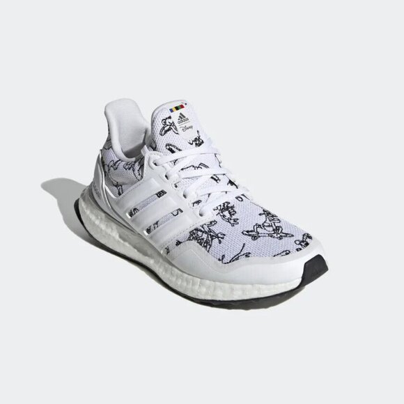 Adidas Kids Disney White ULTRABOOST DNA RUNNING Sneakers FX0228